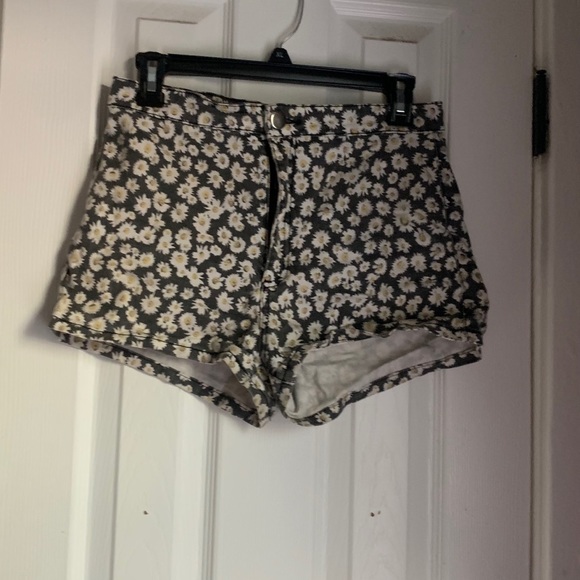 Flower print high waist short - Picture 1 of 2